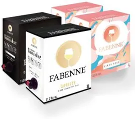 Fabenne Kit 2 Unidades Vinho Rosé, 1 Unidade Vinho Tinto Cabernet Sauvignon e 1 Unidade Vinho Branco Moscato | R$ 255