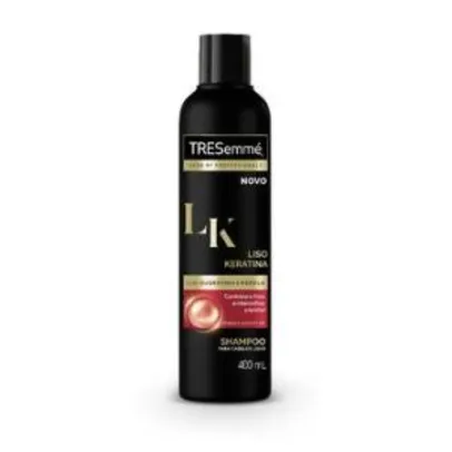 Kit Shampoo Tressemé Liso e Sedoso 400ml com 12 unidades | R$65