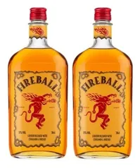 Whisky Fireball Canela 750ml  2 Unidades Fireball   Promoção