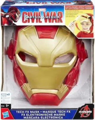 [Prime] Avengers Máscara Eletrônica do Homem de Ferro R$ 90
