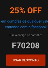 25% OFF no Peixe Urbano -