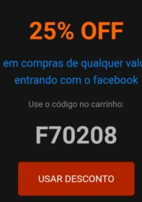 25% OFF no Peixe Urbano -