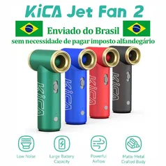 [DoBrasil/Gpay R$257.19] Soprador de Ar Elétrico Sem Fio JetFan Kica