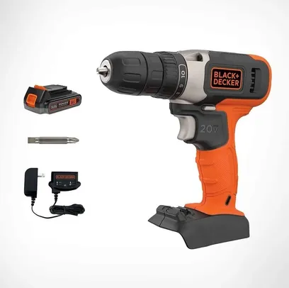 Foto do produto Furadeira Parafusadeira 20v Black Decker BCD702C1