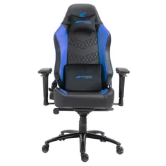 Cadeira Gamer SuperFrame Skylord, Reclinável, 4D, Suporta até 180KG, Preto e Azul, SFCD-SLBK/BL