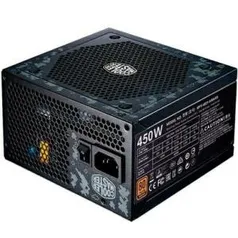 Fonte Cooler Master MasterWatt TUF 450W, 80 Plus Bronze, Semi-Modular R$280