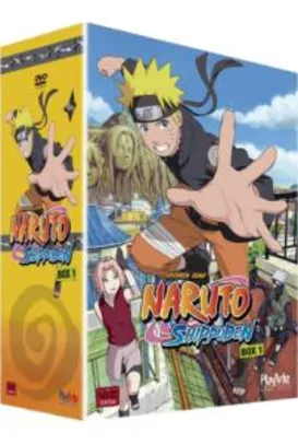 [BOX 1] Naruto Shippuden - 5 DVDs