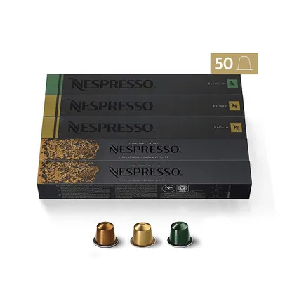 [AME R$ 74] Nespresso Equilibrado 50 cápsulas de café
