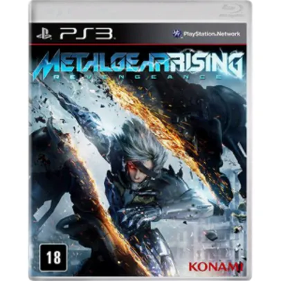 [Americanas]  Metal Gear Rising PS3 - R$: 9