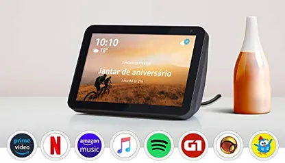 [PRIME] Echo Show 8 - Smart Speaker com tela de 8" e Alexa | R$699