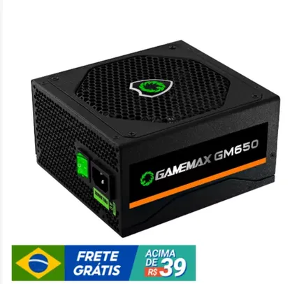 Fonte De Alimentacao 650w Gm650 80 Plus Bronze 2-eps Gamemax