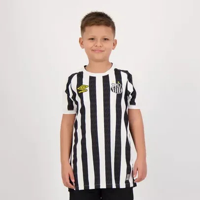 Camisa Umbro Santo 2021 Juvenil (10 a 14 anos)