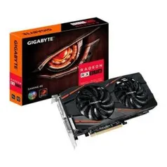 Placa de Vídeo VGA Gigabyte AMD Radeon RX 570 4GB | R$690