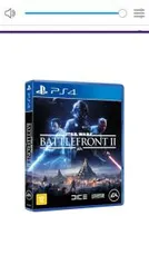  Star Wars Battlefront II - PS4 - R$99