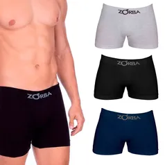 [Kit C/10] Cueca Zorba Algodão Sem Costura