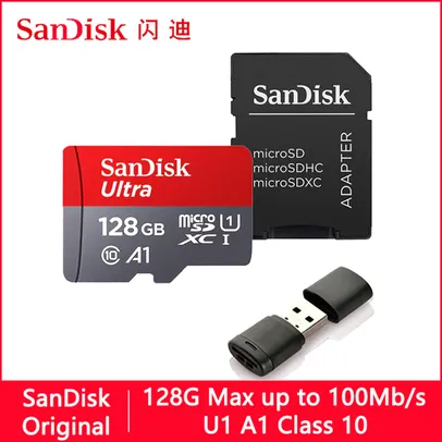 (Novos usuários) Cartão de memória sandisk 64gb | R$11