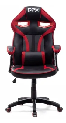 [AME R$382,84] Cadeira Gamer Vermelha Giratória GT7 - DPX