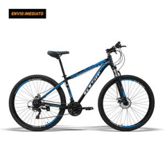 BICICLETA GTSM1 ARO 29 FREIO A DISCO 21 MARCHAS E SUSPENSÃO | GTS GRX R$1349