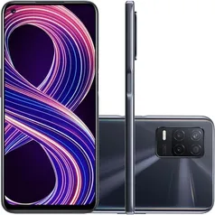 Smartphone Realme 8 5G 128GB 5G Wi-Fi Tela 6.5'' Dual Chip 8GB RAM Câmera Tripla + Selfie 16MP - Preto