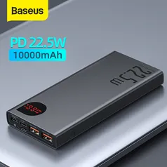 Power Bank Baseus Carga Rápida (20W) - 10000mAh | R$119