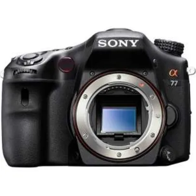Saindo por R$ 2557: [Submarino] Câmera Digital Sony DSLR Alpha SLT-A77V 24.3MP Preta por R$ 2557 | Pelando