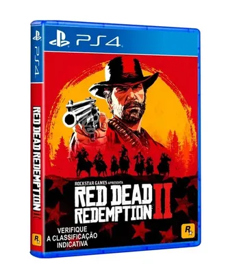 Jogo Red Dead Redemption 2 PS4