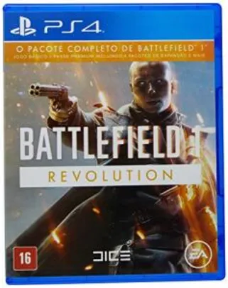 Battlefield 1 Revolution - Pacote Premium - PlayStation 4 | R$ 50