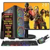 Imagem do produto Pc Gamer Completo 3green FPS Intel Core I7 16GB Ram Placa De Vídeo GeForce Gtx 4GB Ssd 512GB Monitor 20 75Hz Fonte 500W 3GF-040