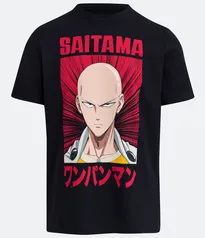 Camiseta Estampa Saitama One Punch Man