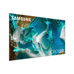 Painel Smart Hub Samsung 110 Polegadas MICRO LED 4K MS1A Painel 120hz Processador Com IA, Tela Infin