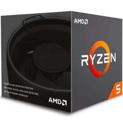 Processador AMD Ryzen 5 1600, Cache 19MB, 3.2GHz | R$725