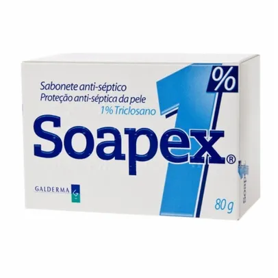 Saindo por R$ 10: Sabonete Soapex 1% 80g R$10 | Pelando