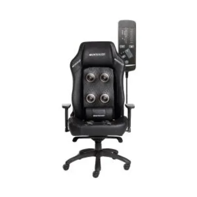 Cadeira Gamer MaxRacer Bunker com SMI (Sistema Massagem) R$2469