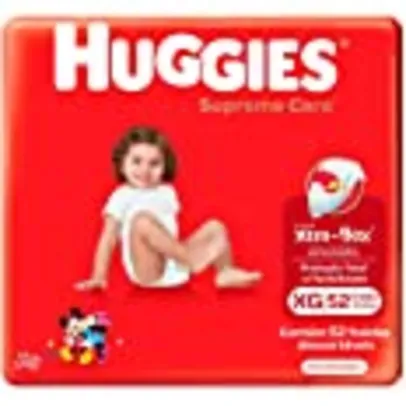 [REC] Fralda Huggies Supreme Care XG - 52 fraldas | Amazon.com.br