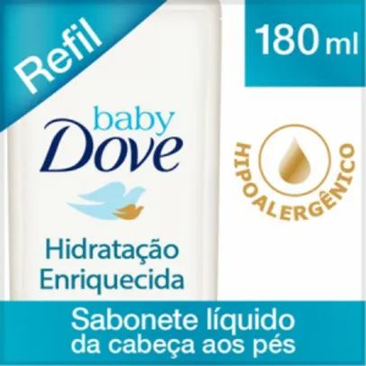 Sabonete líquido Baby Dove - R$7