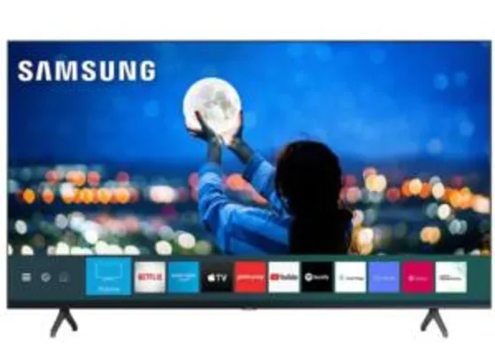 Smart TV Crystal UDH 4K LED 58” Samsung - 58TU7000 Wi-Fi Bluetooth 2 HDMI 1 USB