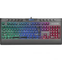 Teclado Gamer Xtrike-Me KB-508, Rainbow, ANSI, Black