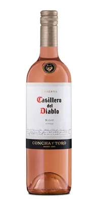 Vinho rosé seco Uvas Diversas Casillero del Diablo Reserva adega Concha y Toro SA 750 ml