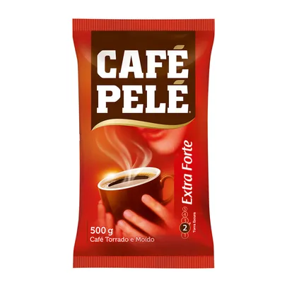 Café Torrado e Moído Pelé Extra Forte Almofada 500 g