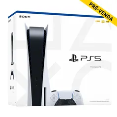 Console PlayStation 5 Edição Física 825GB SSD Preto/Branco