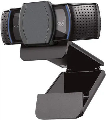 [Prime] Webcam Full HD Logitech C920s Microfone e Proteção de Privacidade 1080p | R$420