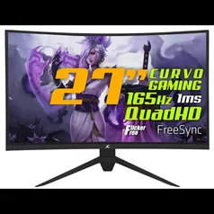 Monitor SuperFrame Precision, 27 Pol Curvo, Quad HD, 124.4% sRGB