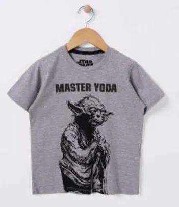 [Renner] Camisetas Infantis Star Wars - Tam 4 a 14 anos R$20