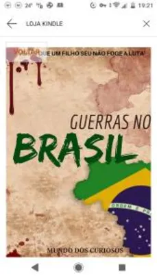 [E-book] Guerras no Brasil: A Participação do Brasil em todas as Guerras que já Enfrentou - R$7
