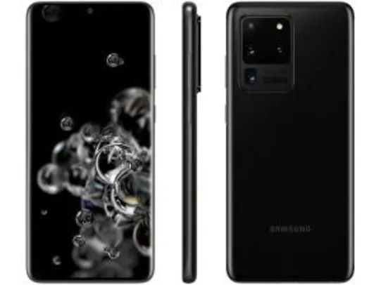 [ CLUBE DA LU + APP ] Samsung Galaxy S20 Ultra 512GB Cosmic - Black