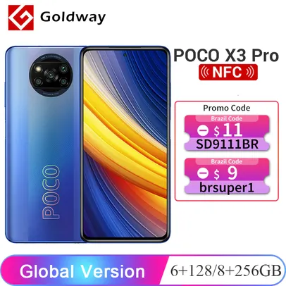Xiaomi POCO X3 Pro 6GB 128GB Versão global | R$1197