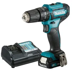 Parafusadeira/Furadeira de Impacto a Bateria 12V Li-Ion e Carregador Bivolt - MAKITA | R$470