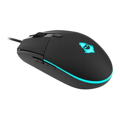 Mouse Gamer Mancer Stinger RGB Rainbow 4000DPI Preto, MCR-STI-BLK01