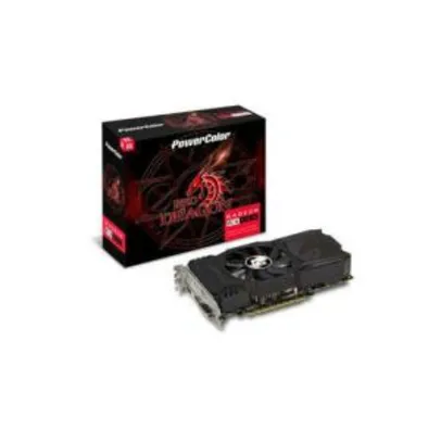 Placa De Vídeo Radeon Power Color Rx 550 4gb Red Dragon Gddr5 Axrx 550 4gbd5-dha - R$409