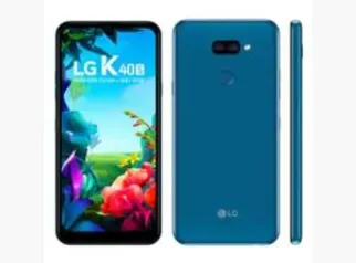 Smartphone LG k40s preto ou azul - R$ 760